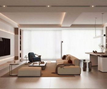 Modern A Living Room-ID:787522084