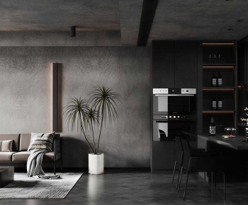 Industrial Style A Living Room-ID:929724935