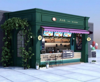 Modern Facade Element-ID:397396095