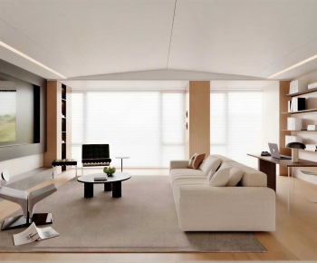 Modern A Living Room-ID:229804048