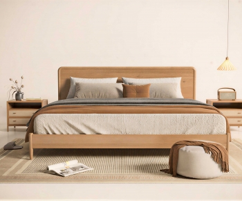 Japanese Style Double Bed-ID:208606004