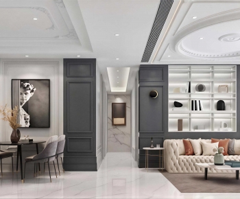 American Style A Living Room-ID:649293902