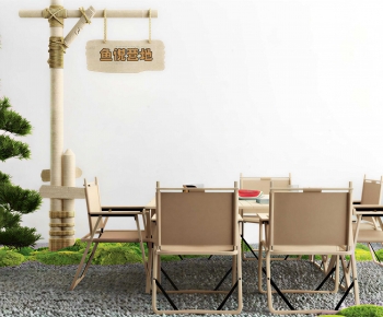 Japanese Style Outdoor Tables And Chairs-ID:360507013