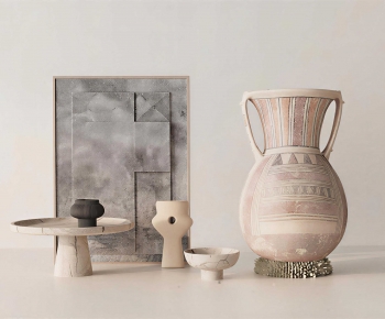 Wabi-sabi Style Clay Pot-ID:548775915