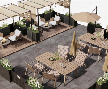 Modern Outdoor Tables And Chairs-ID:493690012