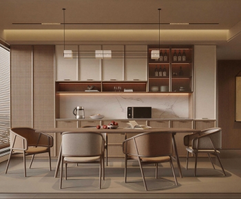 New Chinese Style Dining Room-ID:784392123