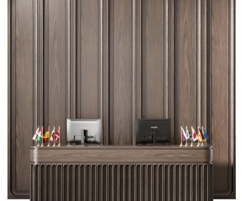 Modern Reception Desk-ID:208791027