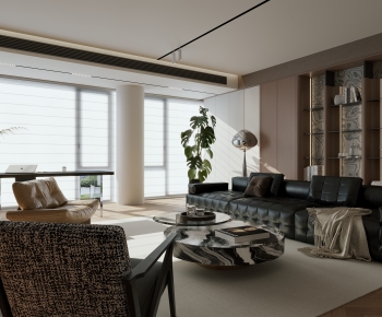 Modern A Living Room-ID:369853979