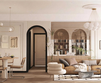 French Style A Living Room-ID:656630048