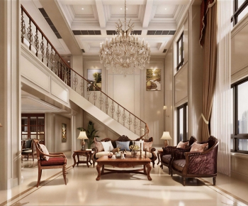 European Style A Living Room-ID:527314902
