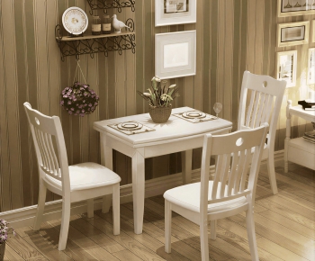 American Style Dining Table And Chairs-ID:924688109