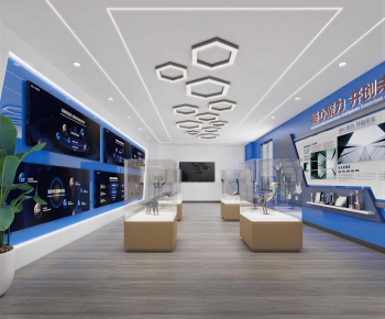 Modern Exhibition Hall-ID:173988104