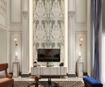 European Style A Living Room-ID:776494031