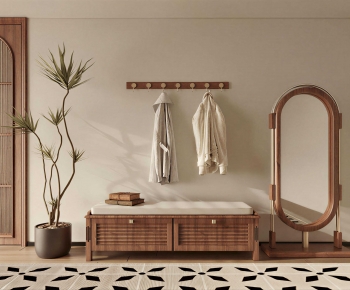 Modern Stool For Changing Shoes-ID:192080028