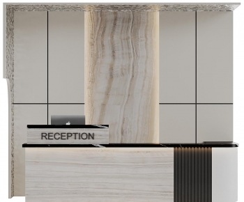 Modern Reception Desk-ID:418531897