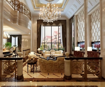 European Style A Living Room-ID:906971931