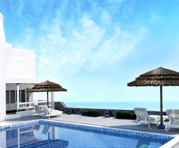 Mediterranean Style Swimming Pool-ID:505301002