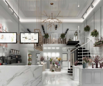 Nordic Style Milk Tea Shop-ID:346396927