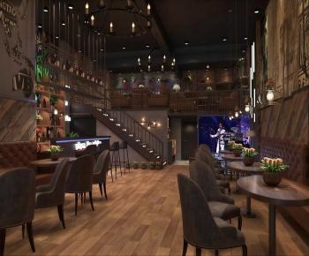 Industrial Style Bar-ID:128880985