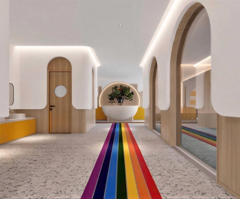 Modern Children's Kindergarten-ID:129158027