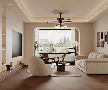 French Style A Living Room-ID:352294923