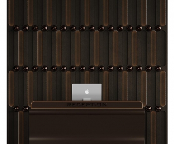 Modern Reception Desk-ID:826900963