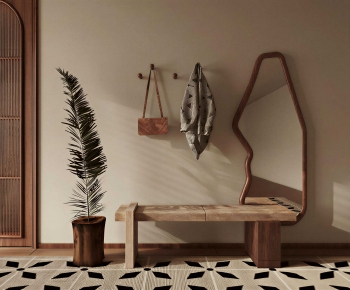 Modern Stool For Changing Shoes-ID:894434937