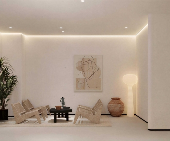 Wabi-sabi Style Yoga Room-ID:957225084