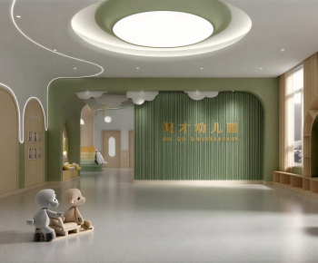 Modern Kindergarten Hall-ID:688858038