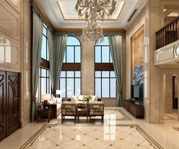 European Style A Living Room-ID:562515028