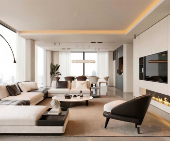 Modern A Living Room-ID:230510263