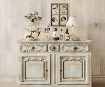 French Style Side Cabinet-ID:266583923