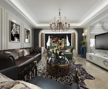 European Style A Living Room-ID:290591006