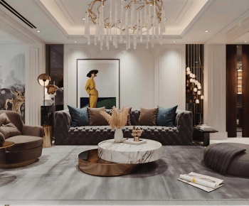French Style A Living Room-ID:186275012