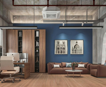 New Chinese Style Manager's Office-ID:747324943