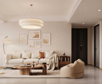 Nordic Style A Living Room-ID:491539007