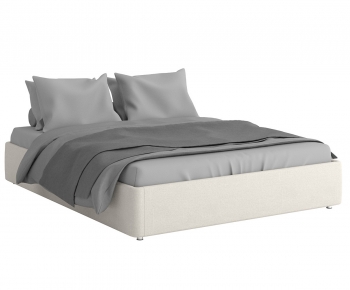 Modern Double Bed-ID:321026098