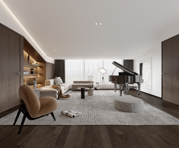 Modern A Living Room-ID:215224987