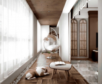 Modern Leisure Balcony-ID:210571057