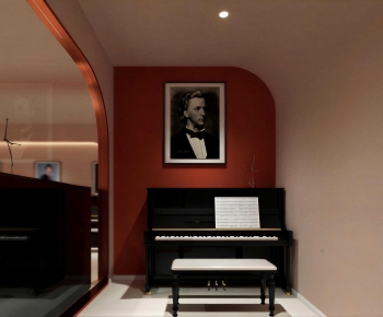 Modern Piano Room-ID:906100998