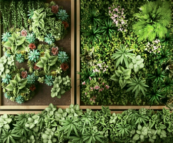 Modern Plant Wall-ID:494589886