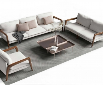 New Chinese Style Sofa Combination-ID:967130907