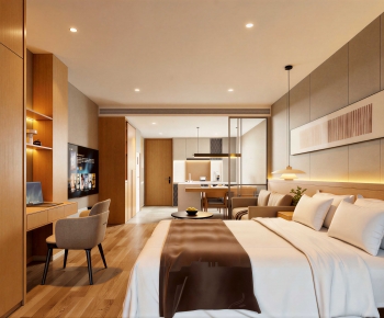 Modern Guest Room-ID:918617962