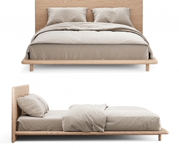 Modern Double Bed-ID:496480943