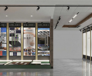 Modern Exhibition Hall-ID:323357117