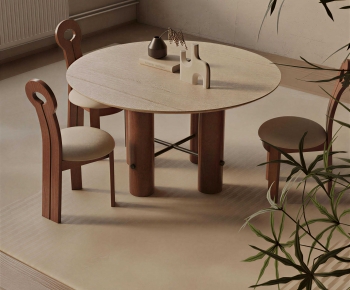 Modern Dining Table And Chairs-ID:494599345
