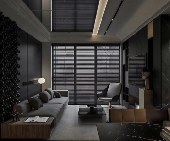 Modern A Living Room-ID:660173898