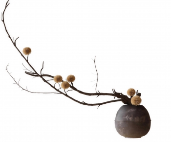 Wabi-sabi Style Clay Pot-ID:860296013
