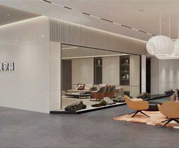 Modern Exhibition Hall-ID:397325048