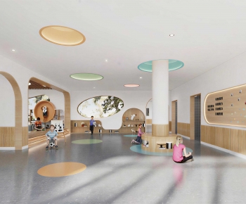Modern Kindergarten Hall-ID:430053003